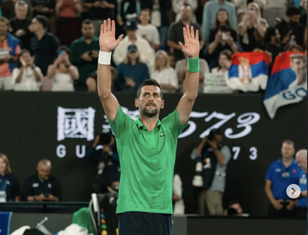 Djokovic. Australian Open